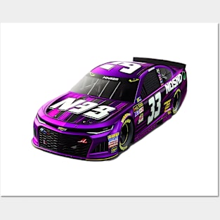 cool purple nascar car, greatest grand prix champion Posters and Art